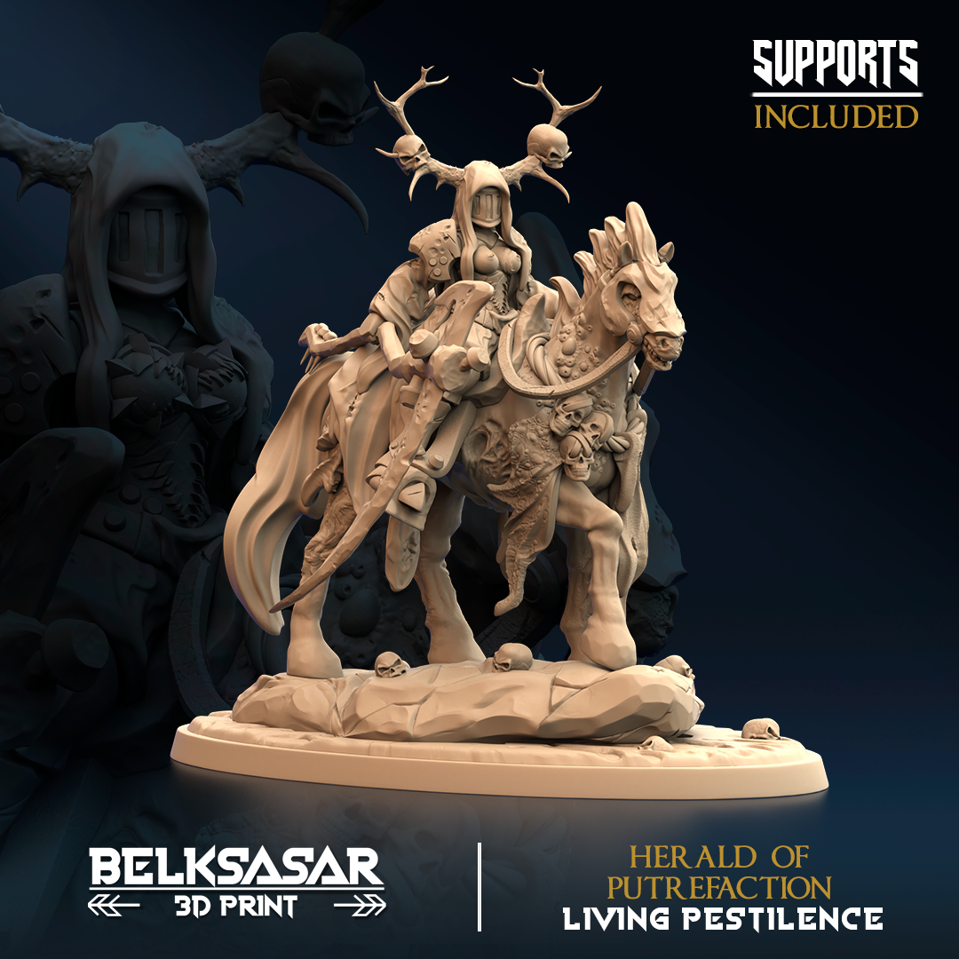 Belksasar - Herald of Putrefaction  - Living Pestilence 2025 August
