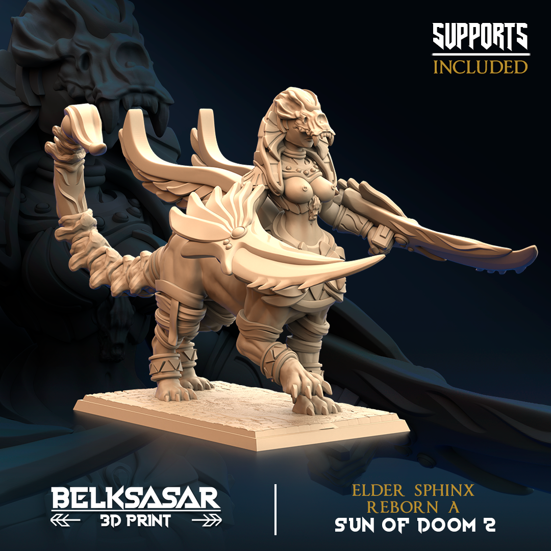 Belksasar - Elder Sphinx Reborn B (Huge) - Sun of Doom 2025 April