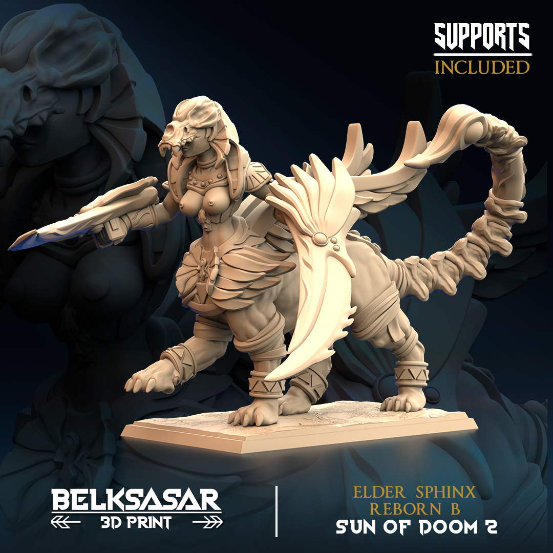 Belksasar - Elder Sphinx Reborn A (Huge)- Sun of Doom 2025 April