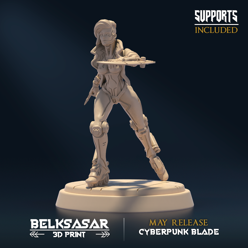 Belksasar - Roller Blade A  - Cyberpunk Blade 2023 May