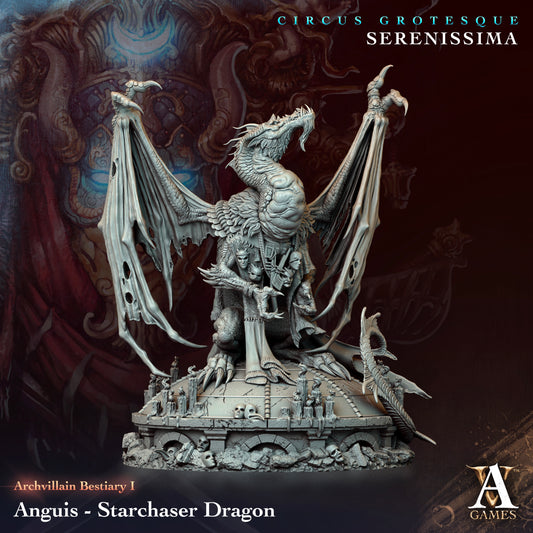 Archvillain Games - Anguis Starchaser Dragon Archvillain Bestiary Vol. I Circus Grotesque - Serenissima 2023 September