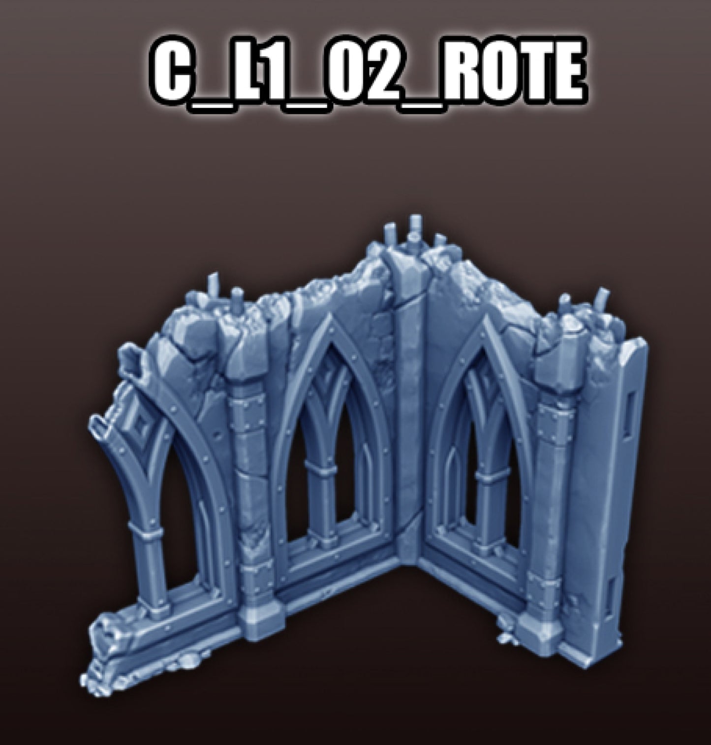 Warhammer 40K Terrain - Ruins of the Empire