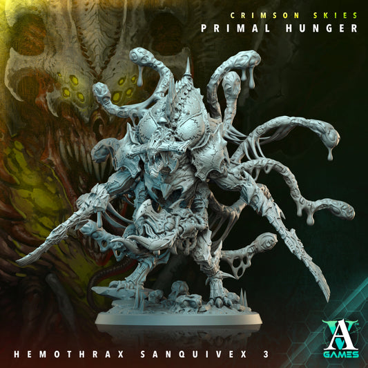 Archvillain Games Sci‐Fi - Hemothrax Sanquivex 3, Tyranids - Crimson Skies Primal Hunger 2024 January