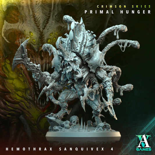 Archvillain Games Sci‐Fi - Hemothrax Sanquivex 4, Tyranids - Crimson Skies Primal Hunger 2024 January