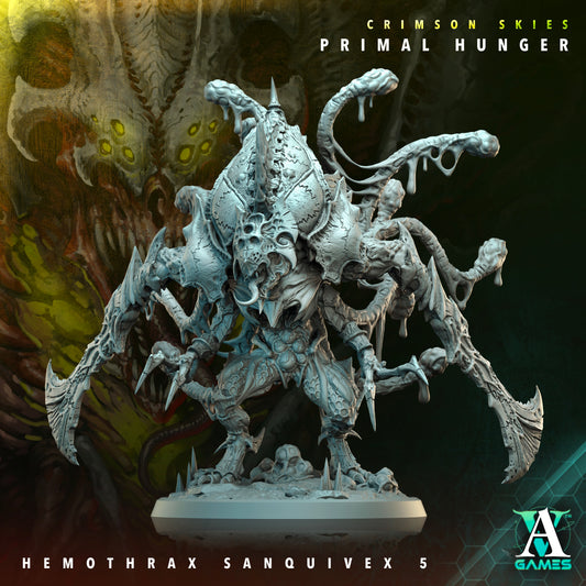 Archvillain Games Sci‐Fi - Hemothrax Sanquivex 5, Tyranids - Crimson Skies Primal Hunger 2024 January