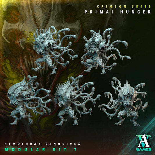 Archvillain Games Sci‐Fi - Hemothrax Sanquivex Custom, Tyranids - Crimson Skies Primal Hunger 2024 January