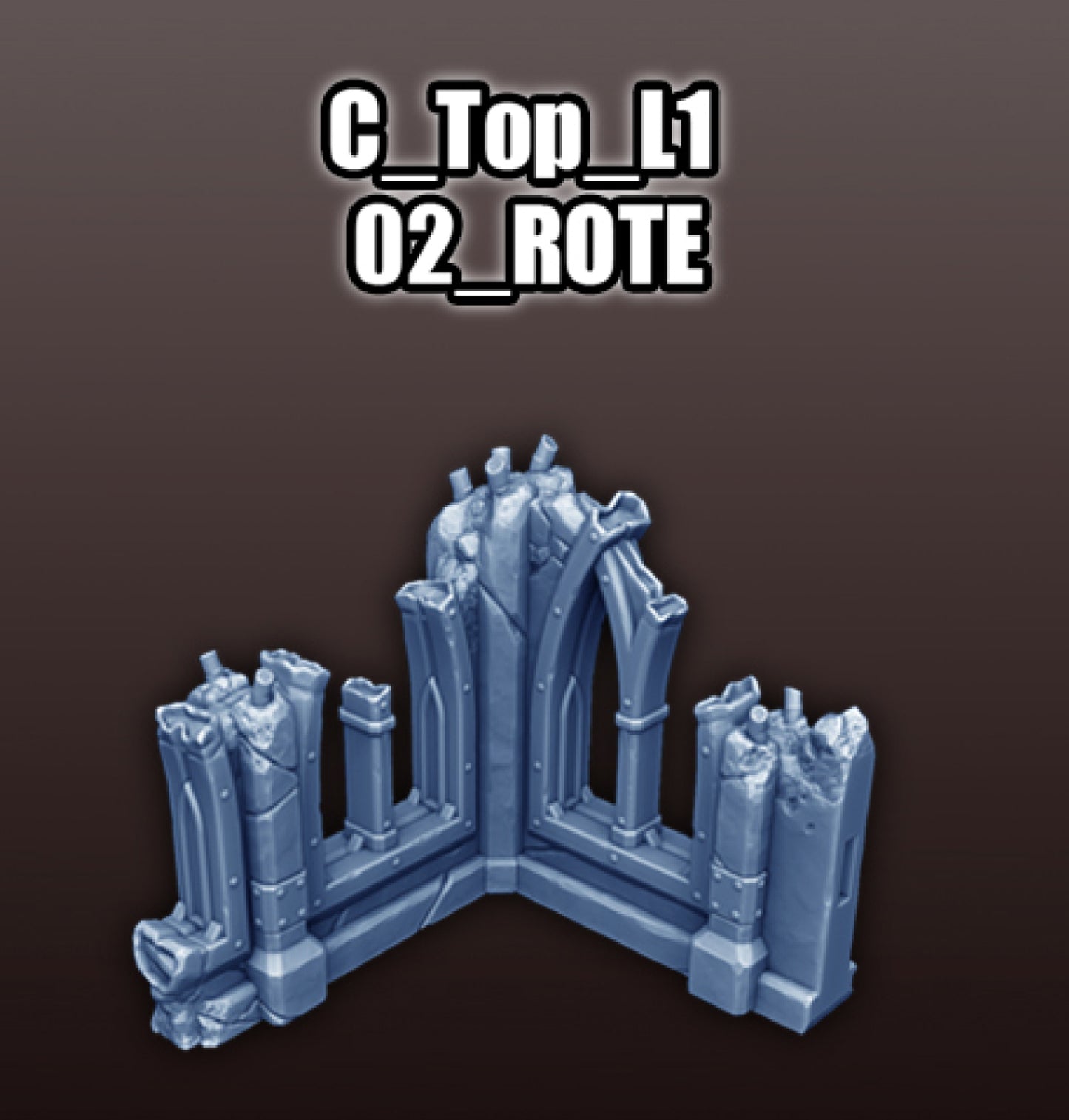 Warhammer 40K Terrain - Ruins of the Empire