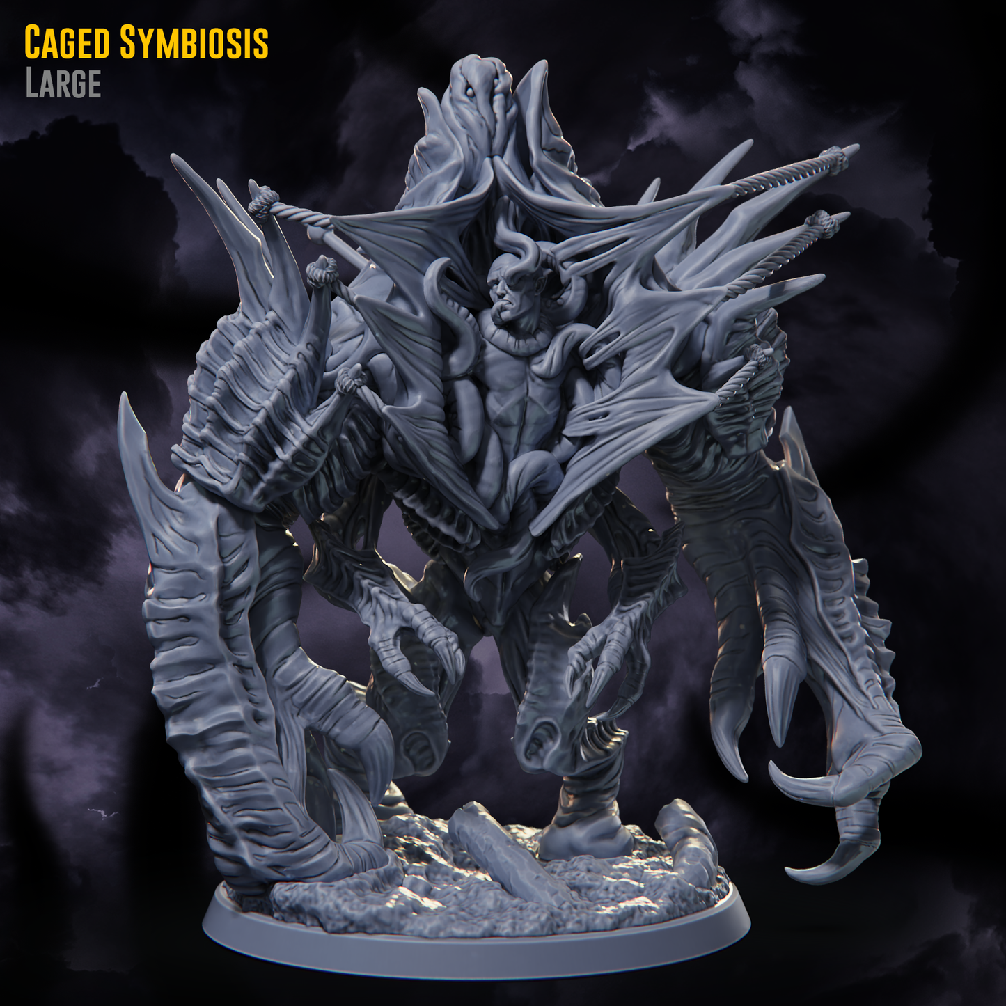 Claymore Miniatures - Caged Symbiosis (Large) - Nightmares of the Far Realm 2025 December