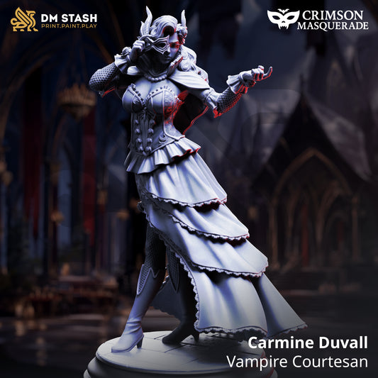DM Stash - Carmine Duvall, Vampire Courtesan - Crimson Masquerade - 2025 September
