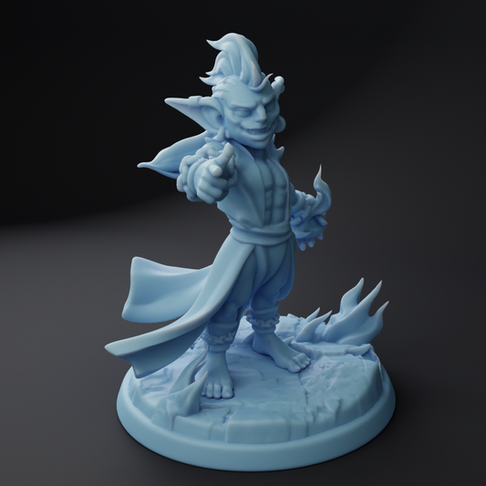 Twin Goddess Miniatures - Blaster Caster 2 - Gobln Wizard - Goblin Month 2022 November