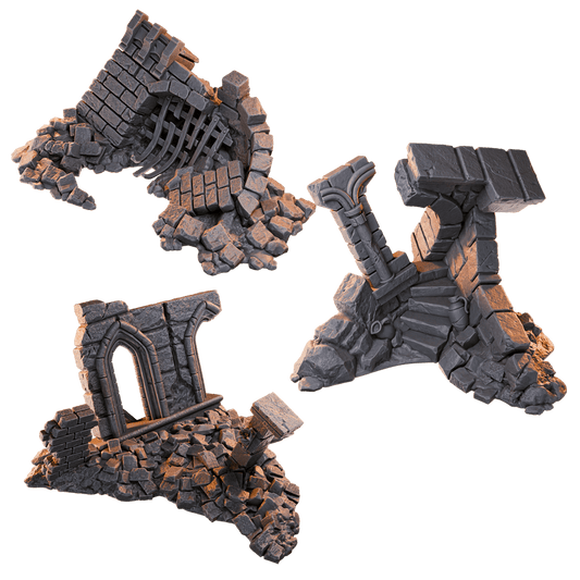 Loot Studio - Terrain, Casttle Ruins - Rise of Draconians  2024 December