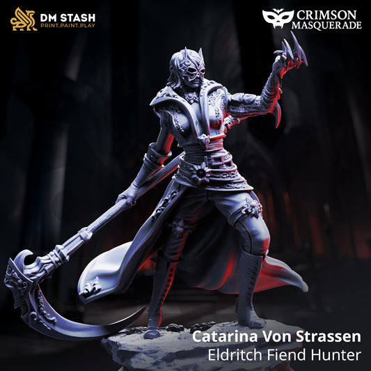 DM Stash - Catarina Von Strassen, Eldritch Fiend Hunter (Masked) - Crimson Masquerade 2025 September