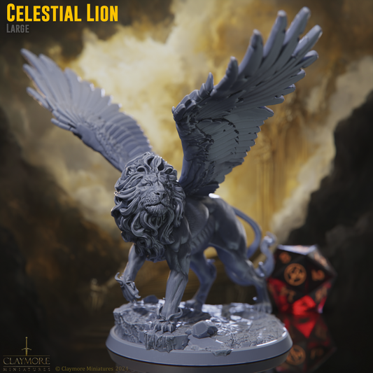 Claymore Miniatures - Cassisian Lion - Trial of Souls 2024 December