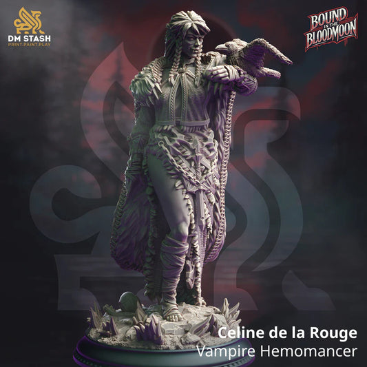 DM Stash - Celine de la Rouge Vampire Hemomancer - Bound in the Bloodmoon 2024 October Release