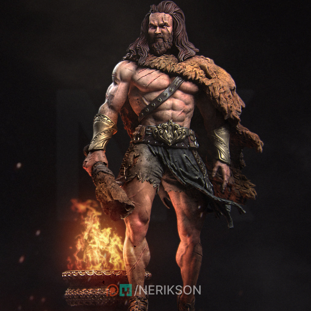 Nerikson - Heracles Demi God Barbarian 40mm 75mm 140mm