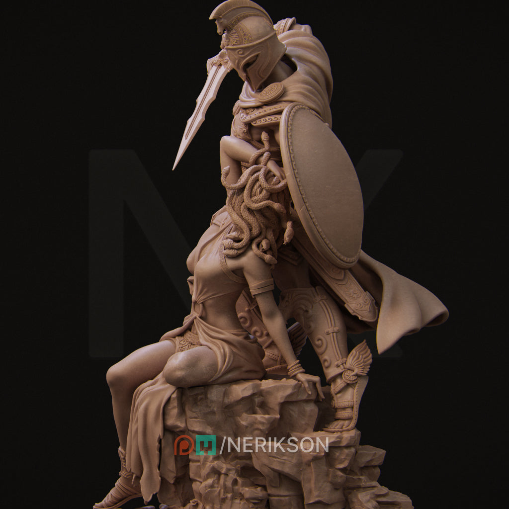 Nerikson - Medusa and Perseus 40mm 75m 140mm