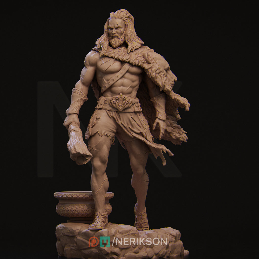 Nerikson - Heracles Demi God Barbarian 40mm 75mm 140mm