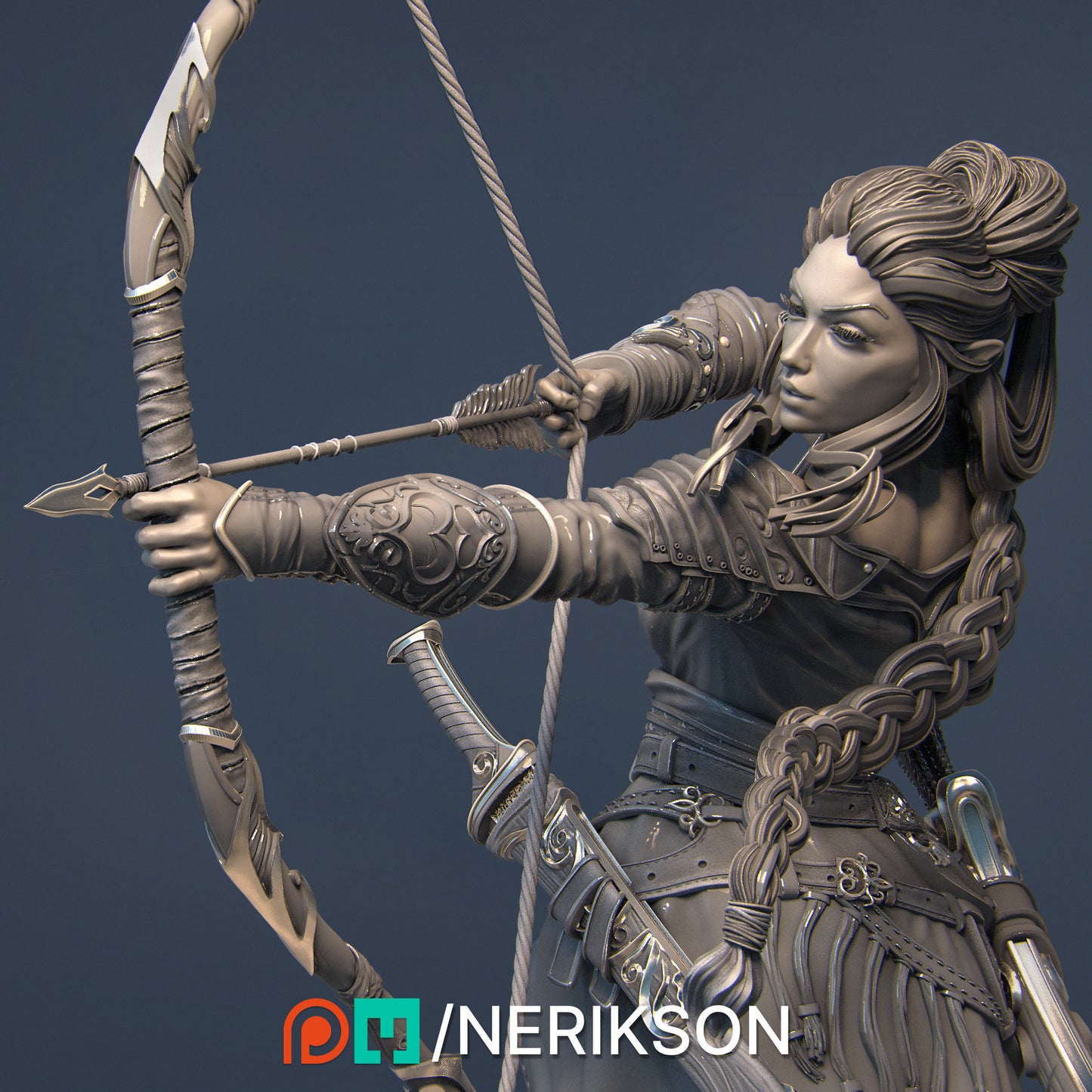 Nerikson - Saelihn Elven Ranger Forest Archer 35mm - 150mm