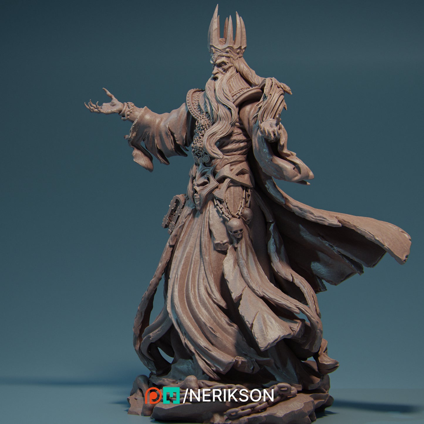 Nerikson - Koshei The Old Wizard Archmage 35mm, 75mm