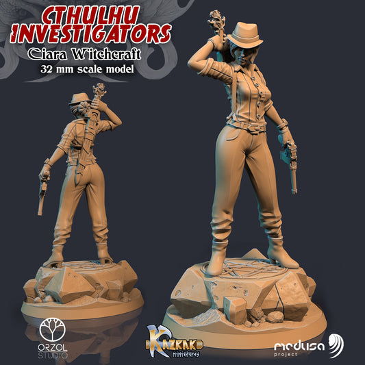 Sculptorium of Madness - Ciara Witchcraft - Chtulhu Investigators