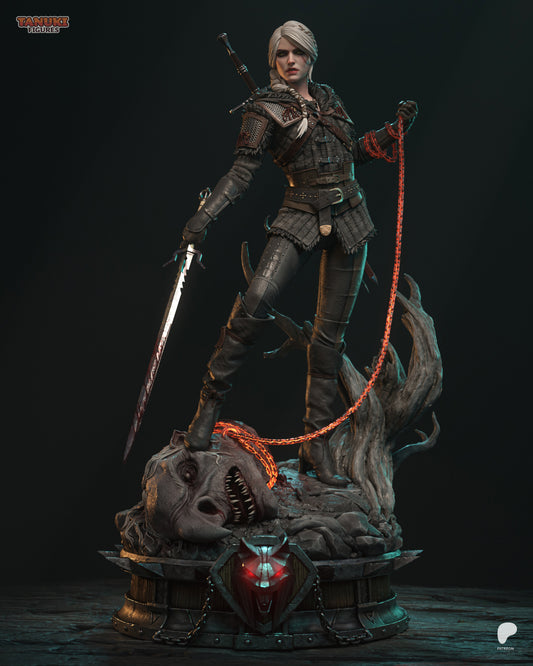 Tanuki Figures - Ciri, The Witcher