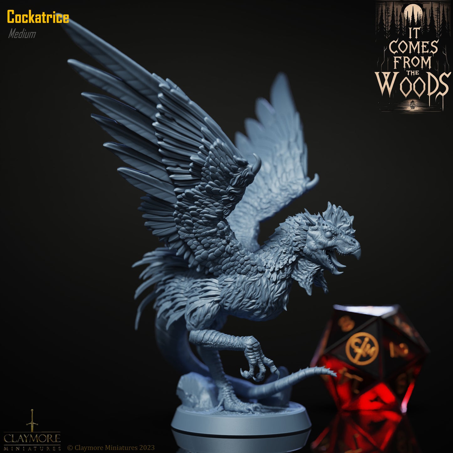 Claymore Miniatures - It Comes from the Woods 2024 May Release 35mm