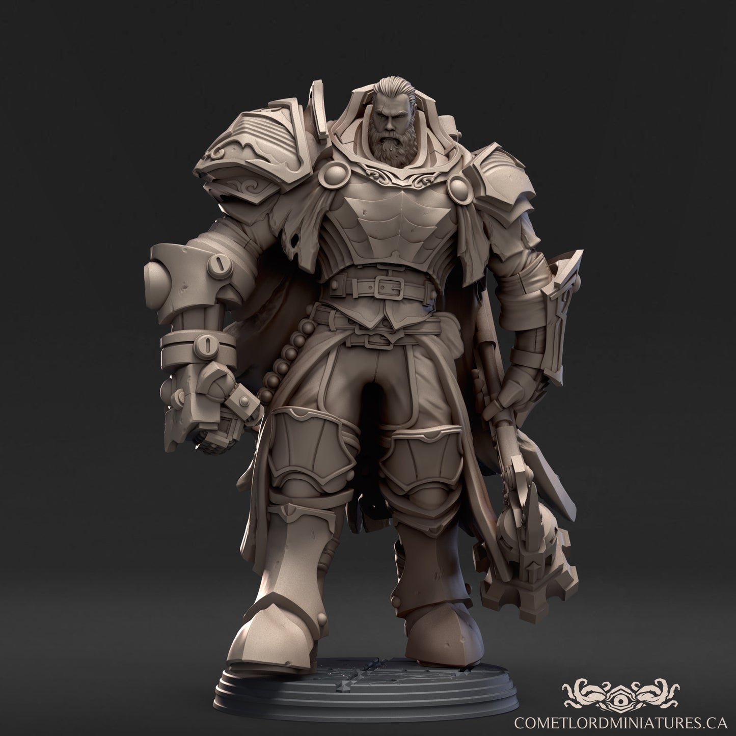 Comet Lord - General Adakaius Half- Giant Paladin  2024-11 60mm