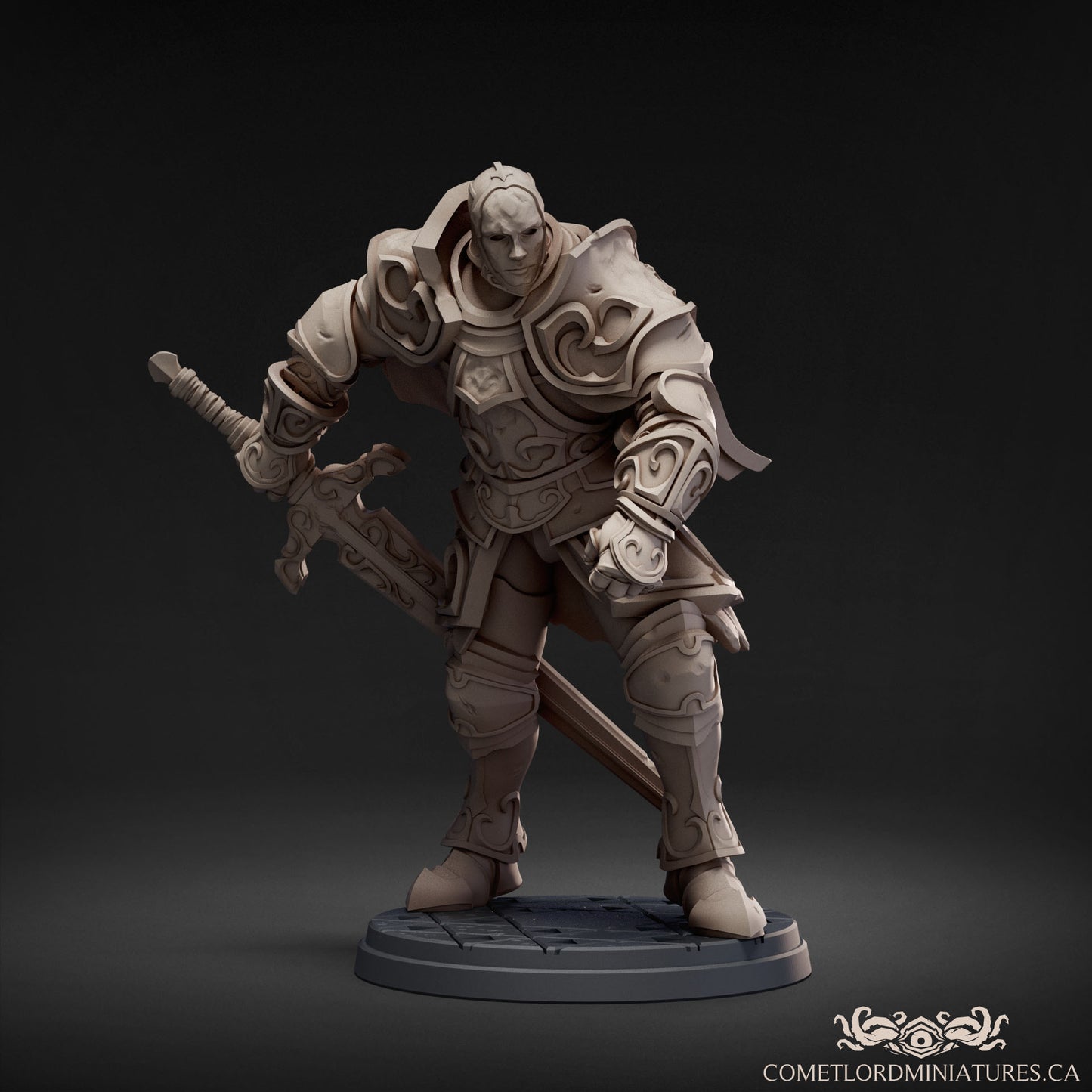 Comet Lord - Golden Will Knight, Pose 4