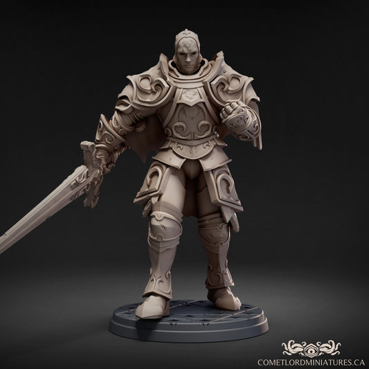 Comet Lord - Golden Will Knight, Pose 6