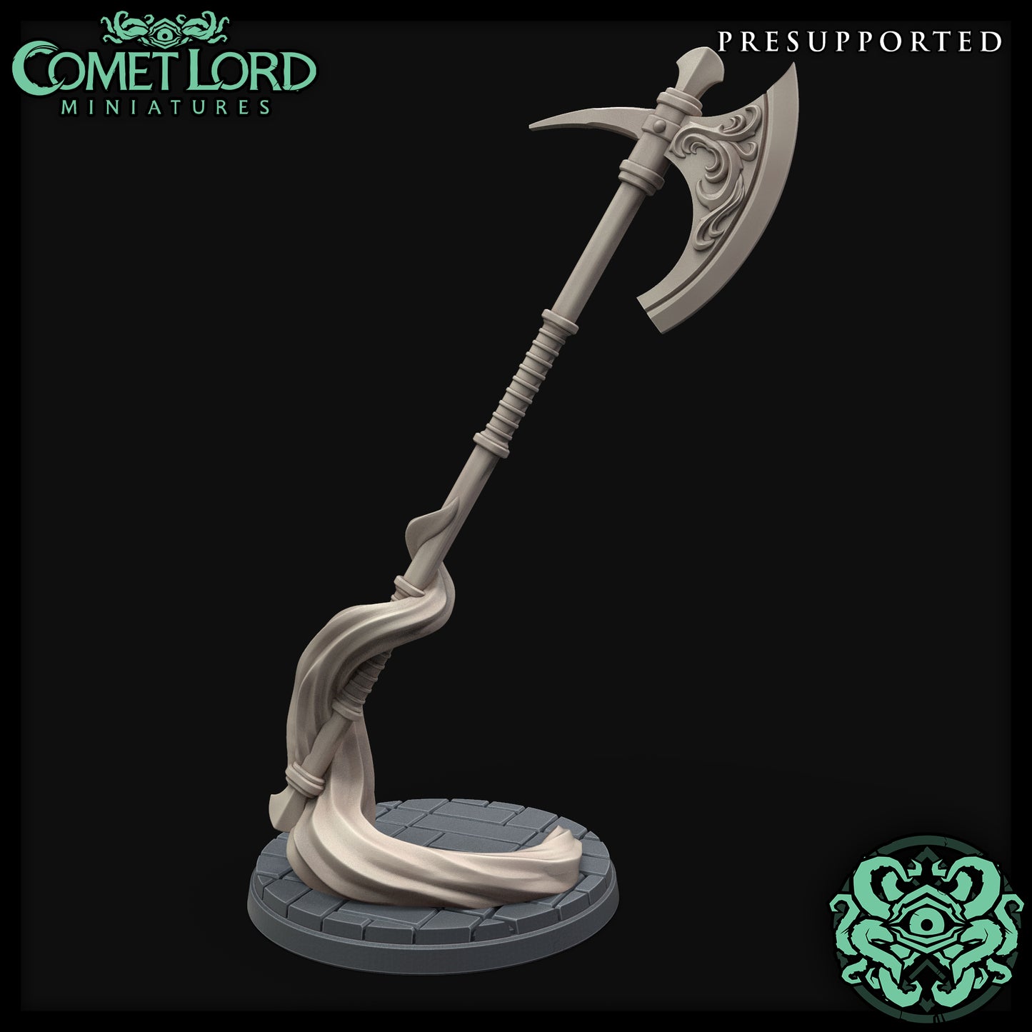Comet Lord - Spiritual Weapon, Halberd - Itherian Royal Guard - 2021 August