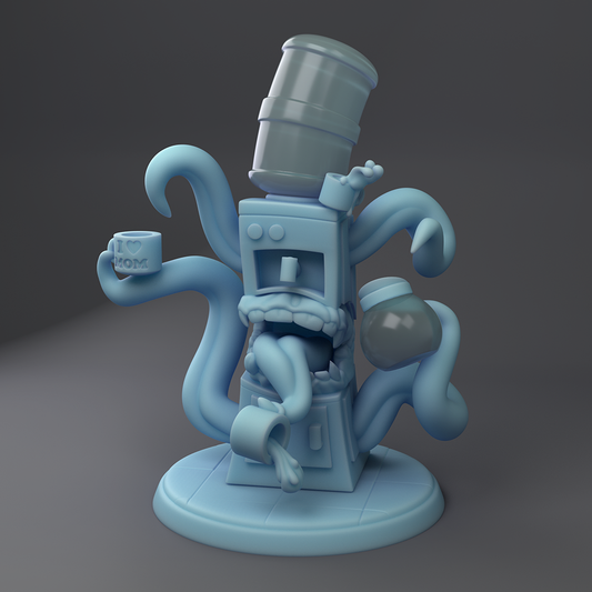 Twin Goddess Miniatures - Watercooler Mimic - Fantasy Office