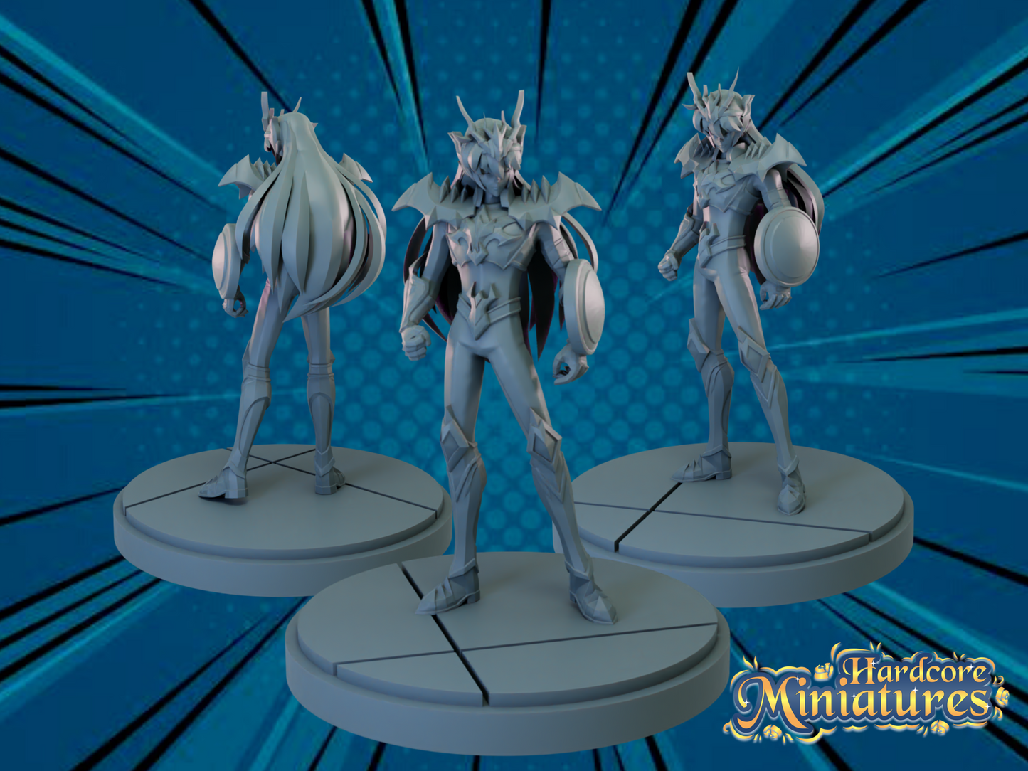 Hardcore Miniatures - Shiryu de Dragon, Caballeros de Bronce - Caballeros del Zodiaco