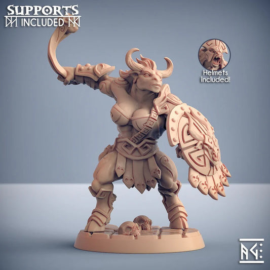 Artisan Guild - Minotaur Fighter F - Order of the Labyrinth 2022 February