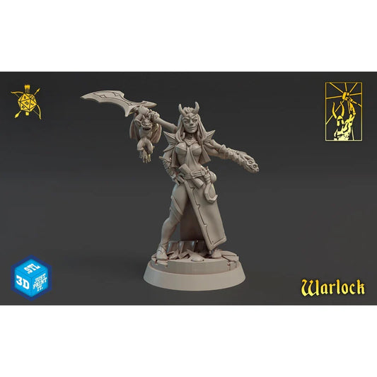 Titan Forge - Tiefling warlock - Titan Adventure