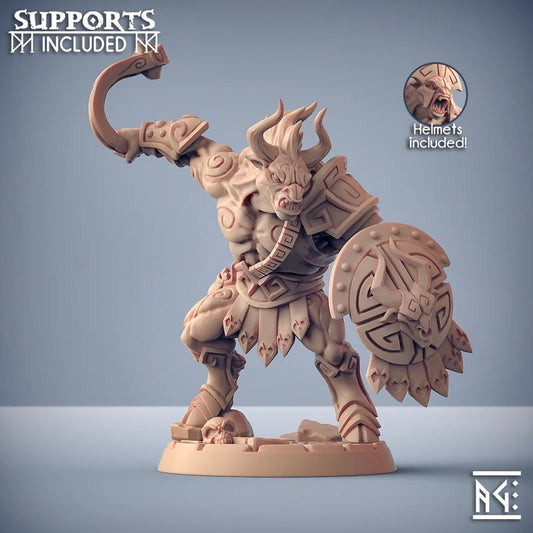 Artisan Guild - Minotaur Fighter C - Order of the Labyrinth 2022 February