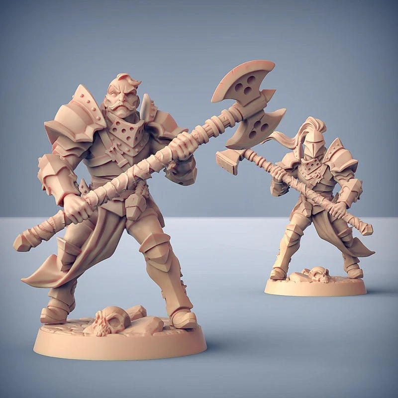 Artisan Guild - Human Fighter 2 Axe - Human Fighters Guild 2019 October