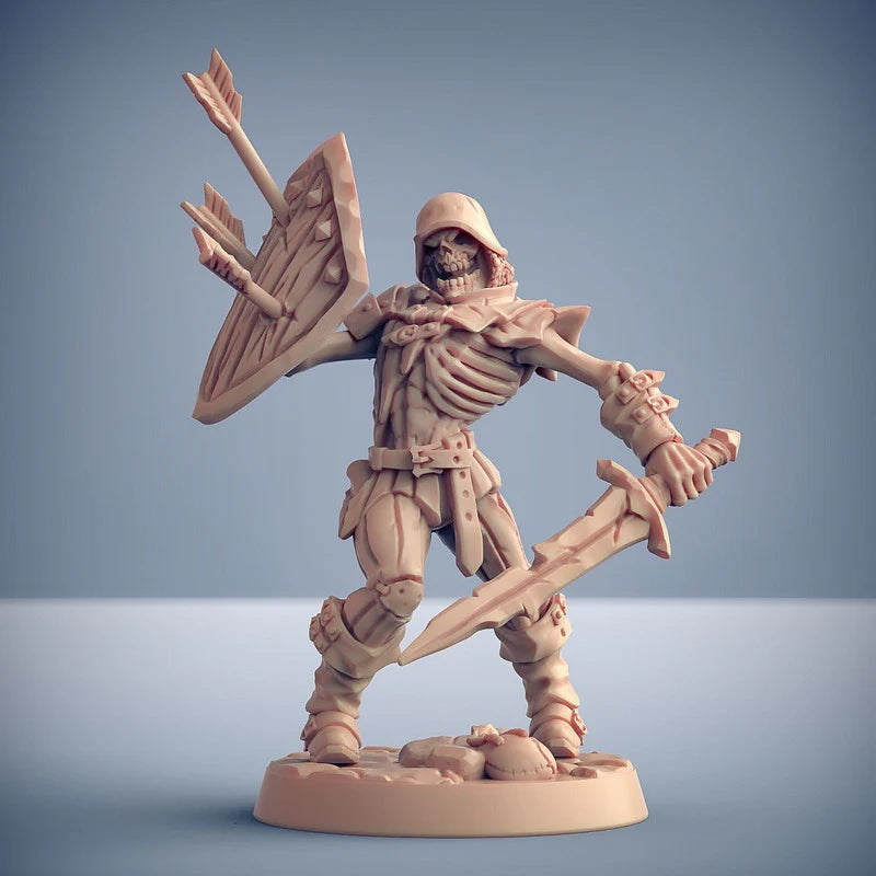 Artisan Guild - Undead Skeleton Warrior C - Old Burg Fallen Ones 2021 February