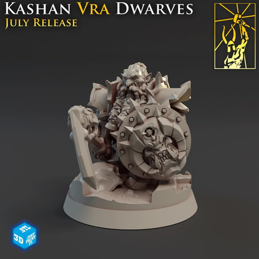 Titan Forge - Warrior Head - Sons of Kashan Vra Dwarves 2020 July