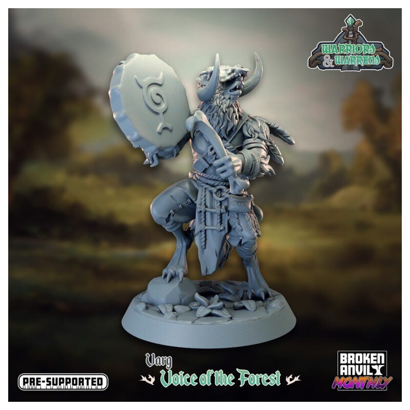 Broken Anvil - Varg Voice of the Forest, Werewolf - Warriors and Warrens Vargs (Wolfkin)