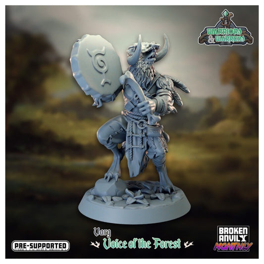 Broken Anvil - Varg Voice of the Forest, Werewolf - Warriors and Warrens Vargs (Wolfkin)