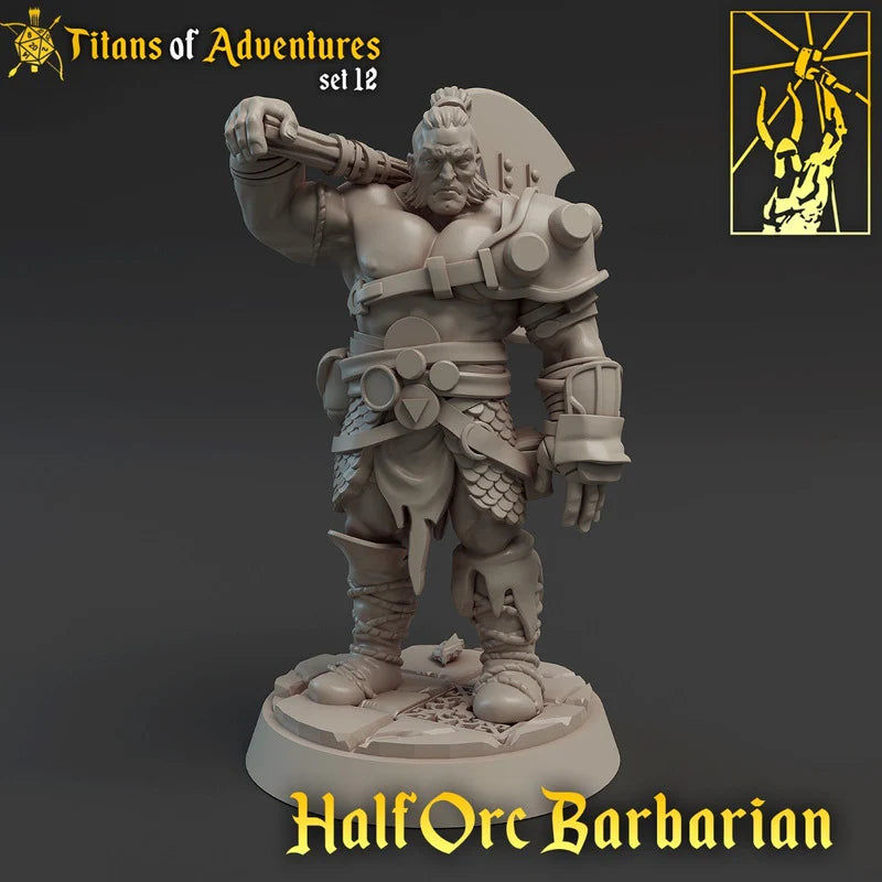 Titan Forge - HalfOrc Barbarian - Titan Adventure