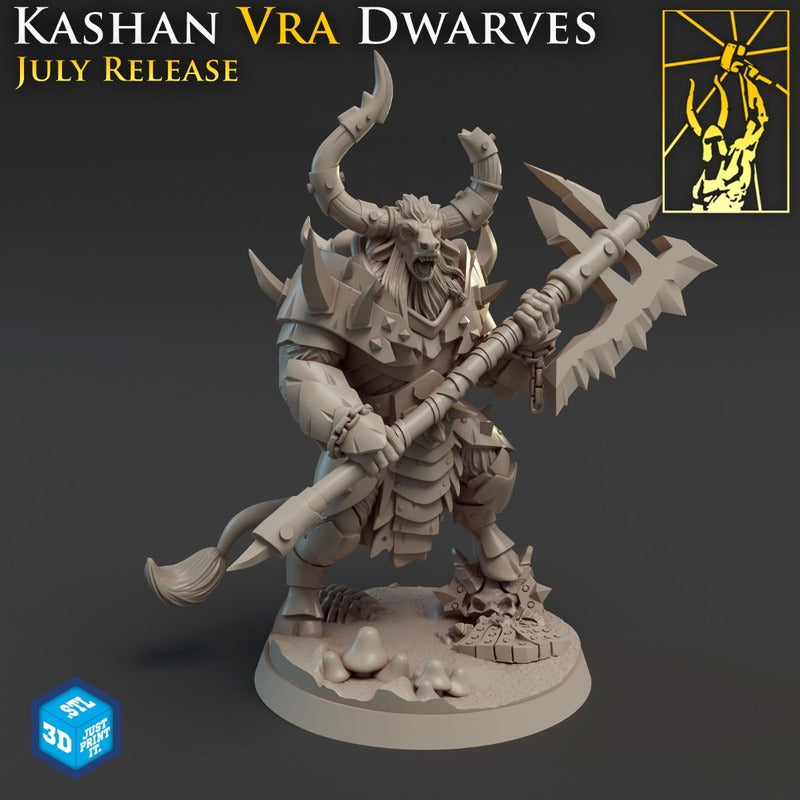 Titan Forge - Krovix Minotaur - Sons of Kashan Vra Dwarves 2020 July