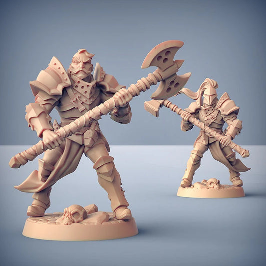 Artisan Guild - Human Fighter 2 Axe - Human Fighters Guild 2019 October