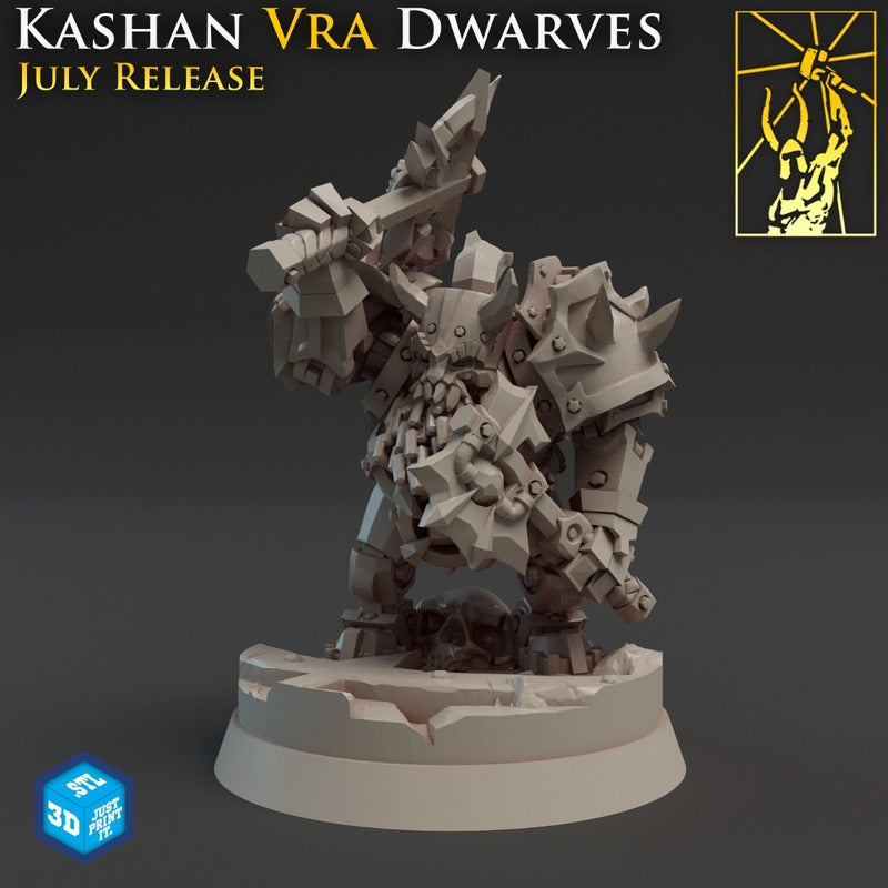 Titan Forge - Dwarf Deathbot 1 - Sons of Kashan Vra Dwarves 2020 July