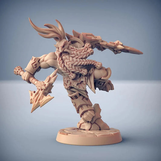 Artisan Guild - Dwarf Dumlok Flameseeker A - Dumlok Flameseekers 2021 May