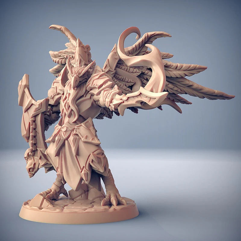 Artisan Guild - Aarakocra Fighter Malor - Eye Cult Gryphkins 2020 August