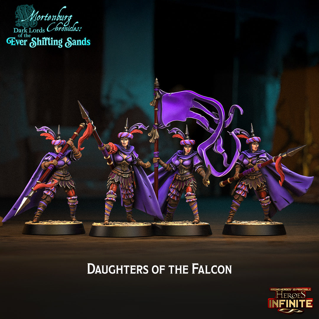 Heroes Infinite Raging Heores - Daugther of The Falcon - Mortenburg Chronicles 2025 April