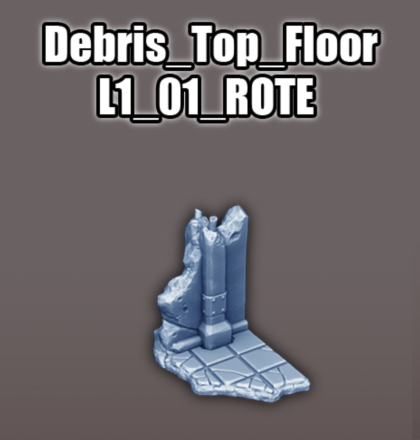 Warhammer 40K Terrain - Ruins of the Empire