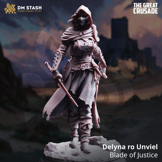 DM Stash - Delyna ro Unviel, Blade of Justice - Achtum of the Meadow 2026 January