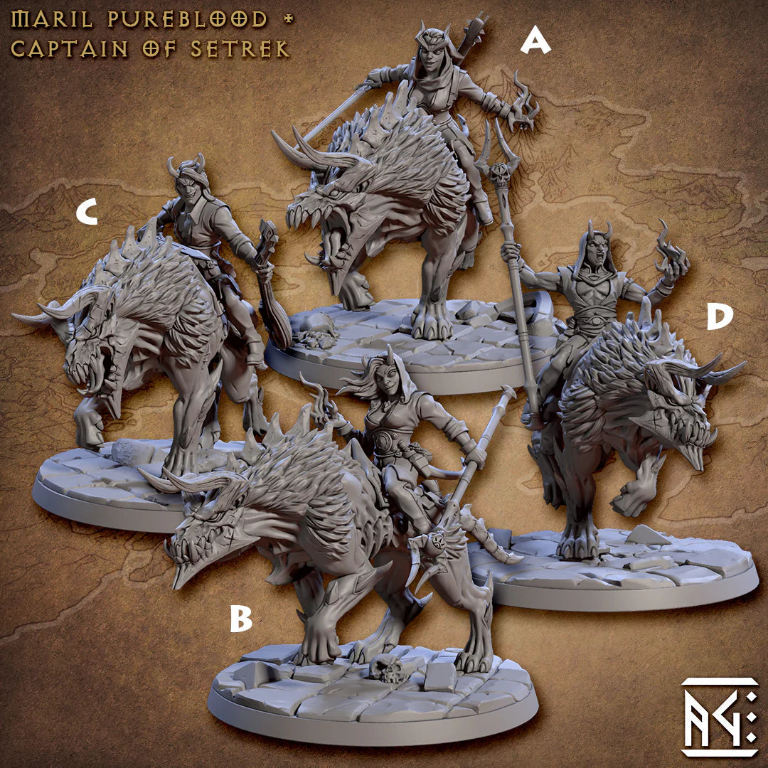 Artisan Guild - Tiefling Baal Demonhound Rider - City of Intrigues 2022 August